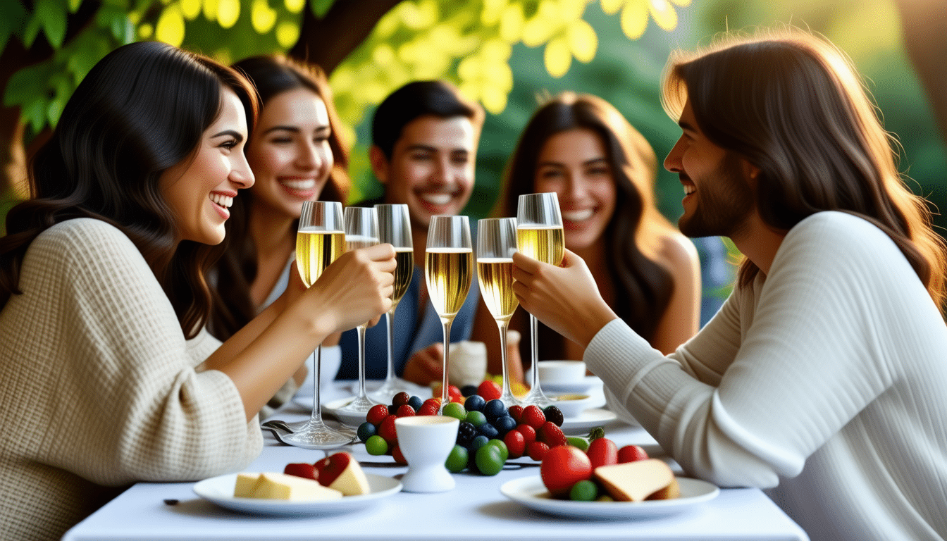 découvrez comment choisir un vin pétillant parfait pour accompagner les moments de rires et partager des instants pétillants entre amis ou en famille.